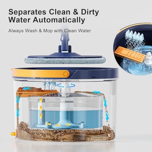 HoMettler Spin Mop Set