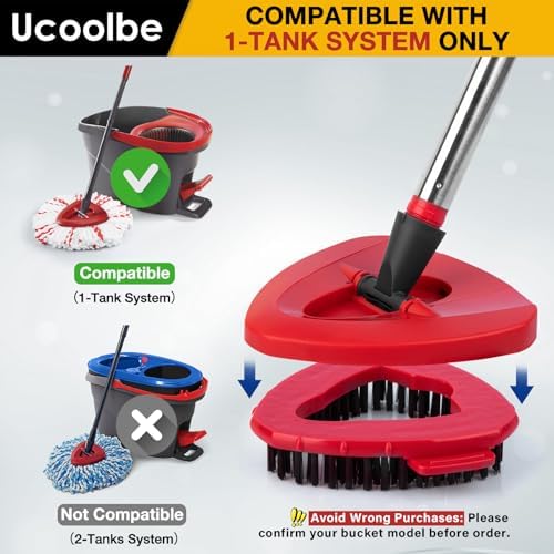 Premium Scrub Brush for O-Cedar Spin Mop System