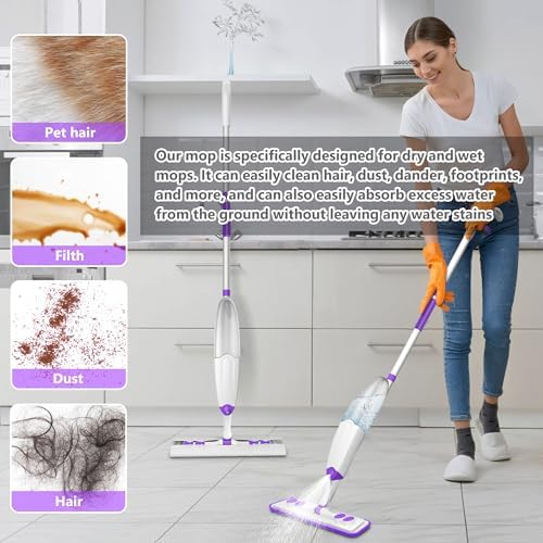 Spray Mops for Hardwood Floors Durable Design
