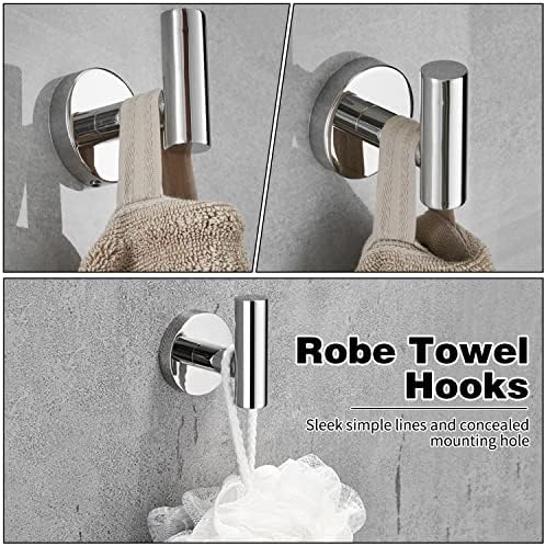 RUBYQ 10-Piece Bathroom Hardware Set