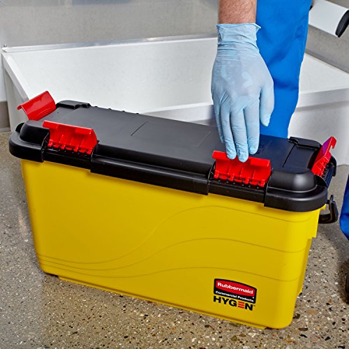 Rubbermaid Commercial Hygen Split-Blended Charging Bucket for Professional Cleaners