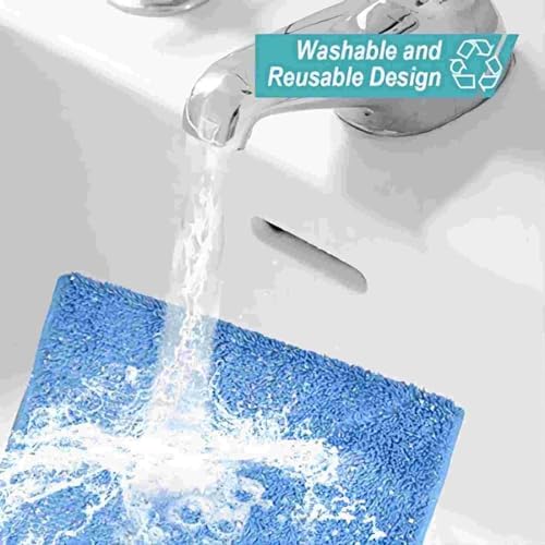 KEEPOW Microfiber Mop Cloth Refills Double-Sided Design for MRSIGA 5-Pack