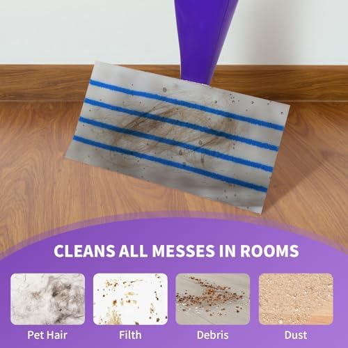Frescares 50 Microfiber Mop Pads for Swiffer WetJet 10-11 Mops