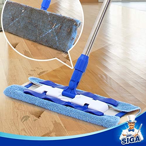 MRSIGA Microfiber Mop for Hard Floors