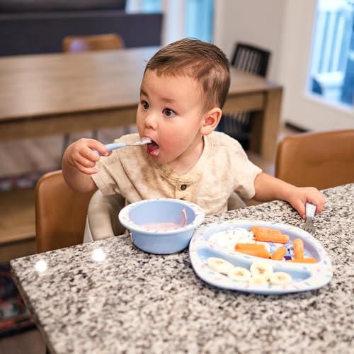 The First Years Bluey 4-Piece Toddler Dinnerware Set