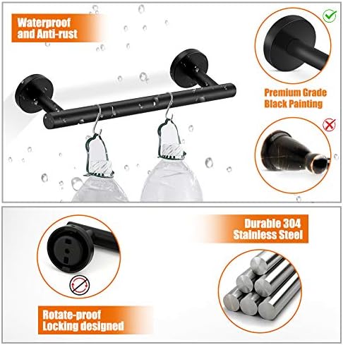 Sturdy Stylish and Multi-Use Bathroom Essentials Set