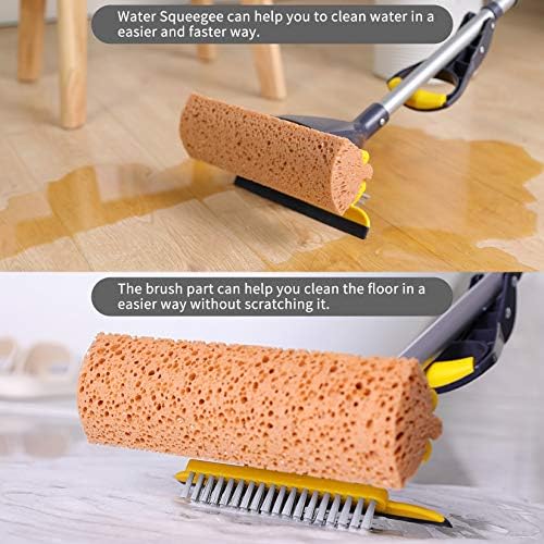 Yocada Sponge Mop 3 Sponge Heads