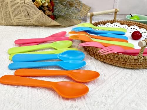 Jawbush 16 Pcs BPA Free Kids Utensils Set