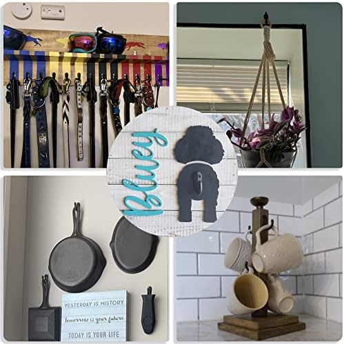 IBosins 15PCS Wall-Mounted Carry Hooks