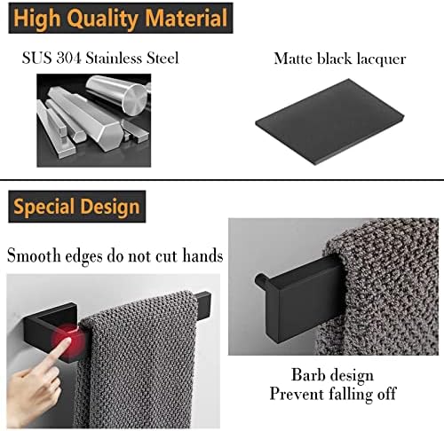 Stainless Steel Towel Holder Modern Design