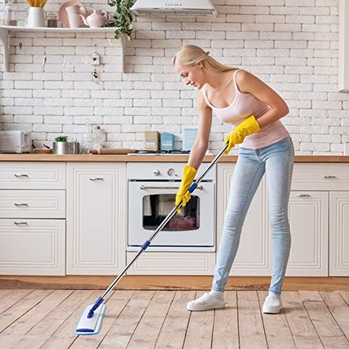 Durable Professional Microfiber Dust Mop 18 Handle Stainless Steel Washable Mops Reg Season