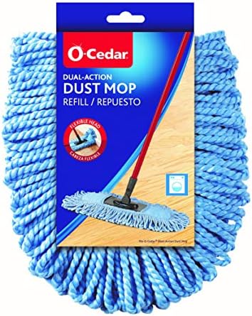 O-Cedar Dual-Action Dust Mop Refill 2 x 12