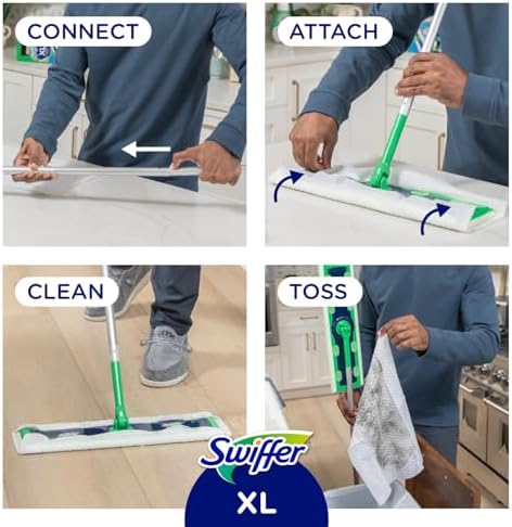 Swiffer XL Set - Effortless Floor Wall Cleaning