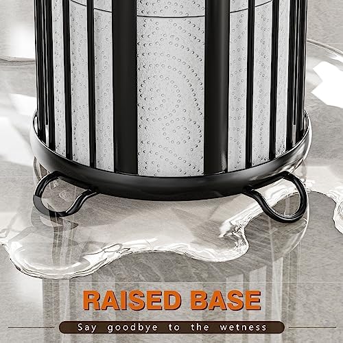 Bunoxea Freestanding Toilet Paper Holder