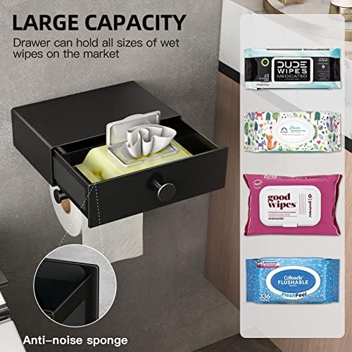 VOLDRA Ultimate Toilet Paper Organizer
