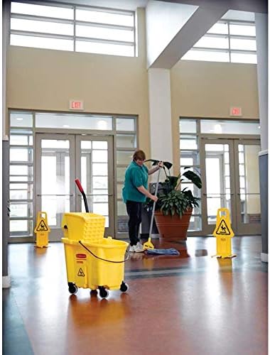 Powerful 35 qt Mop Bucket WaveBrake 20 Sharp Durable for Commercial Use