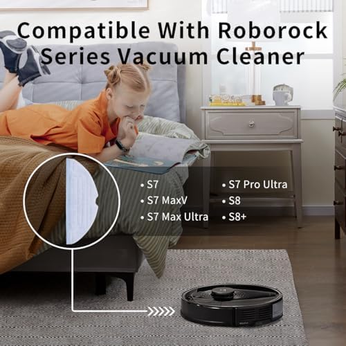Replacement Microfiber Mop Pads for Robot Vacuum