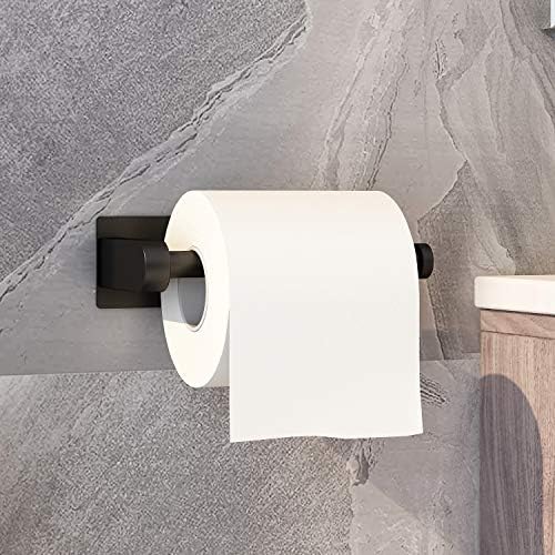 Stainless Steel Toilet Paper Holder - Easy Stick No Drilling