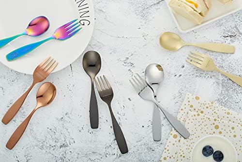 ANNOVA Kids Flatware Set - Safe Durable and Perfect for Kids