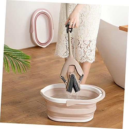 SOESFOUFU Foldable Plastic Mop Bucket