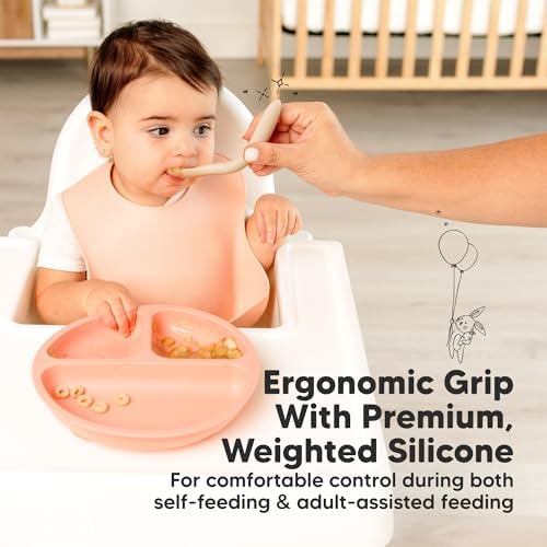 Confidence-Building Baby Spoon Set for 6-12 Months