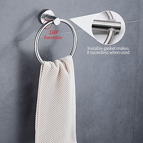 RUBYQ 10-Piece Bathroom Hardware Set