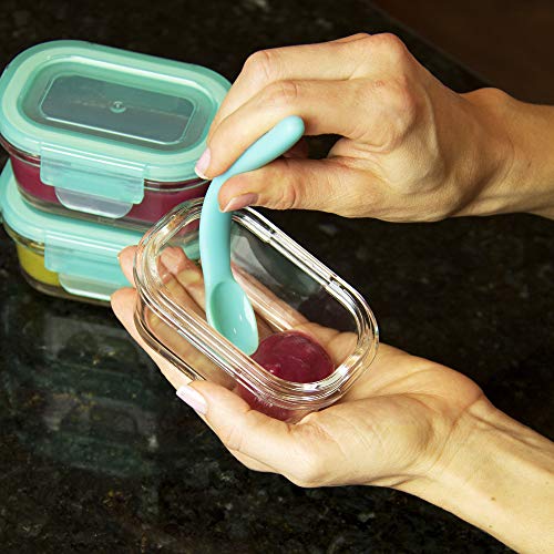 Innobaby Silicone Baby Spoon with Carrying Case