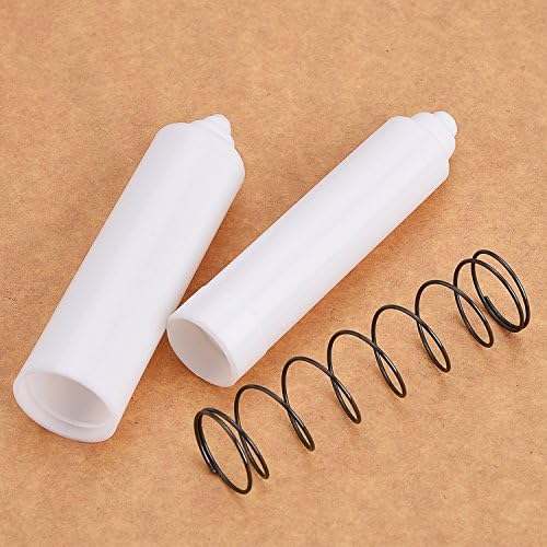 2-Pack White Toilet Paper Holder Holder Rollers Replacement