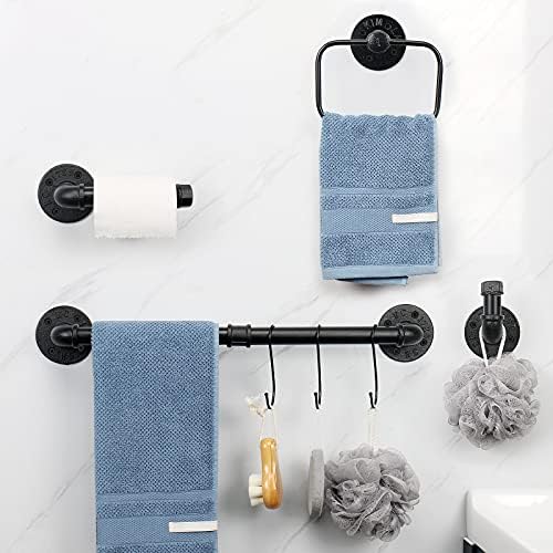 4-Piece Towel Ring Kit 18in