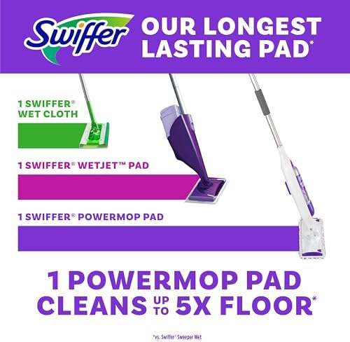 Swiffer PowerMop Multi-Surface Mopping Pad 11 Count