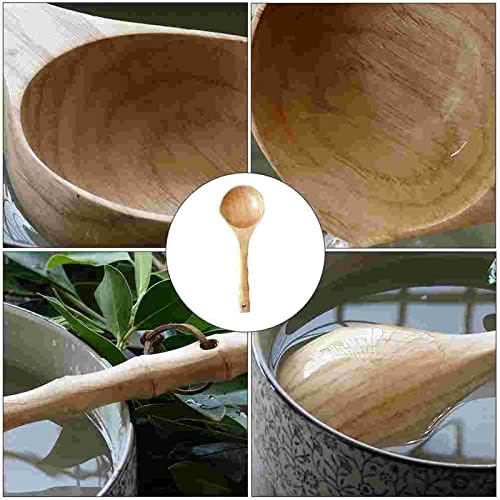 Natural Wooden Sauna Teaspoons