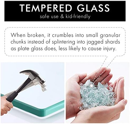 KESBathroom Glass ShelvesExtra-thick Safe