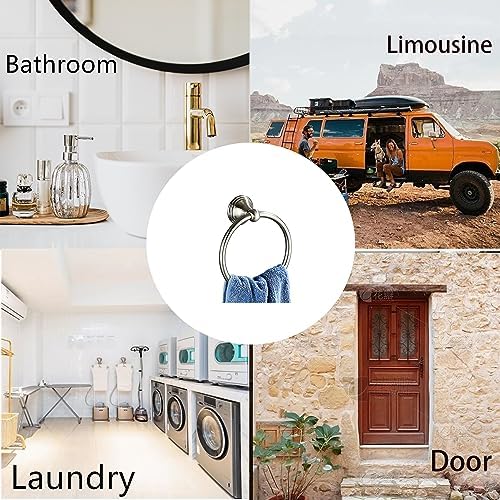 SturdyBelle 5-Piece Bathroom Towel Holder Set