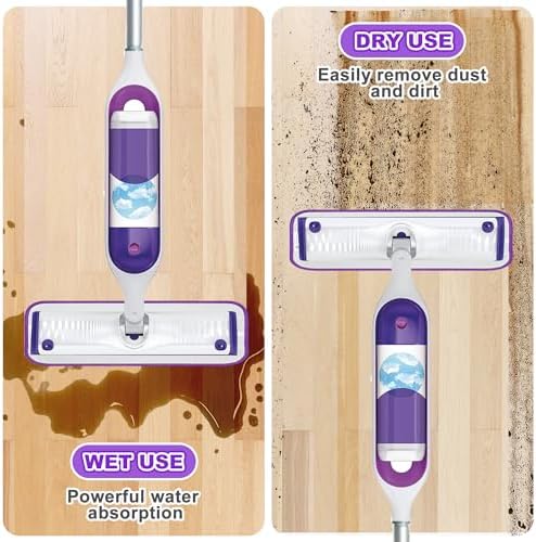 10-Piece Reusable Swiffer Mop Pads for Deep Cleaning Eco-Friendly Use