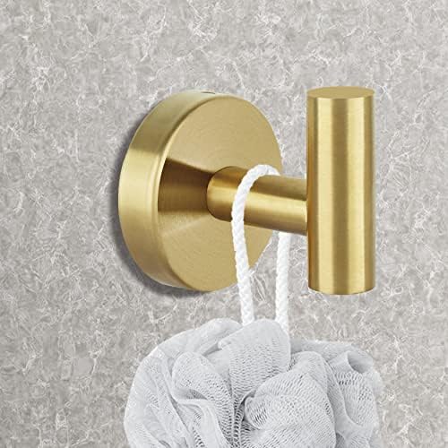 Sturdy Heavy-Duty Towel Robe Hook for Home Bathroom Use
