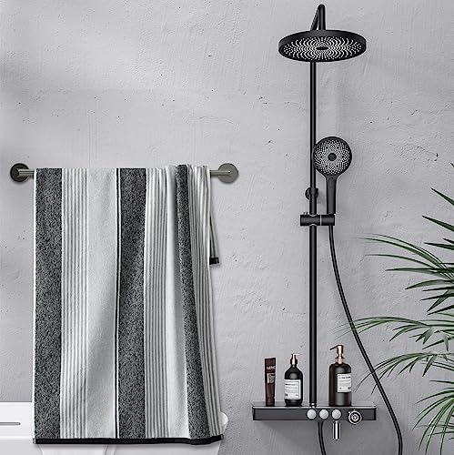 Adjustable 304 Steel Towel Bar from Homein