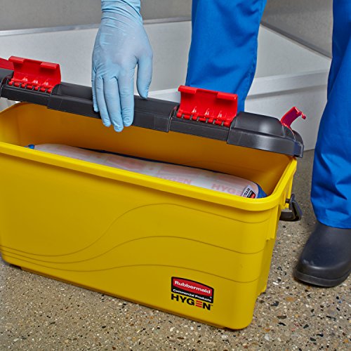 Rubbermaid Commercial Hygen Split-Blended Charging Bucket for Professional Cleaners