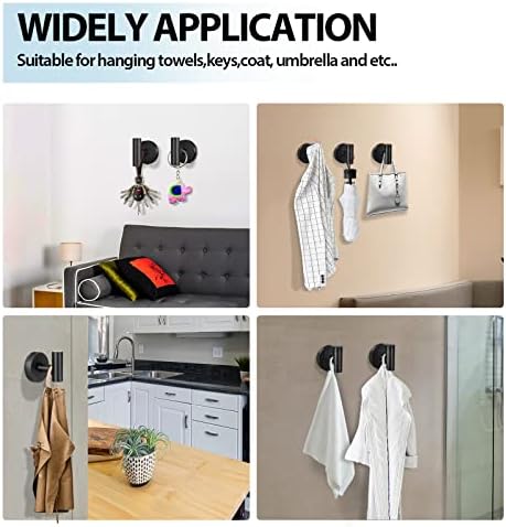 Kruodop 2-Piece Wall-Mount Tough Towel Coat Holder