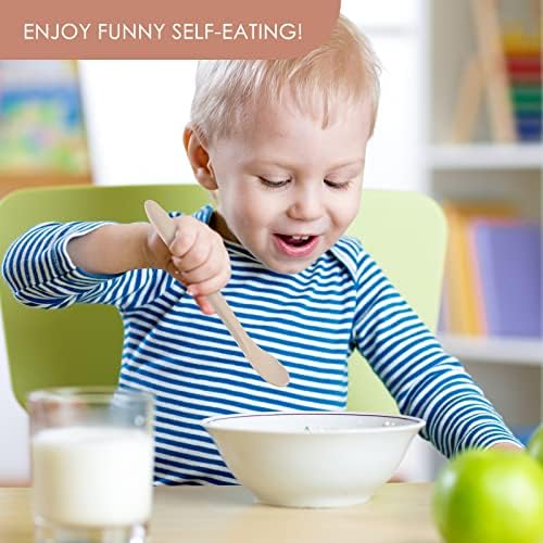 6-Pack Silicone Feeding Spoons for Babies Easy-Eat Baby Supplies