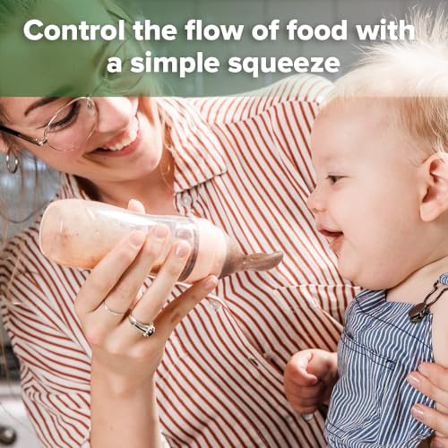 Haakaa 4oz Silicone Baby Food Feeder BPA-Free