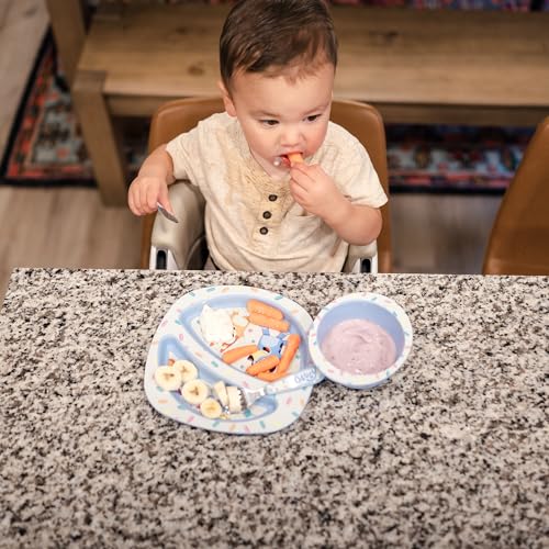 The First Years Bluey 4-Piece Toddler Dinnerware Set