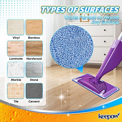 Reusable Mop Pads 5-Pack for Swiffer Wet Jet
