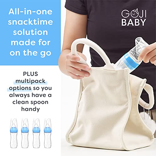 4 oz Silicone Baby Feeder with Stopper