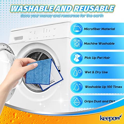 Reusable Mop Pads 5-Pack for Swiffer Wet Jet