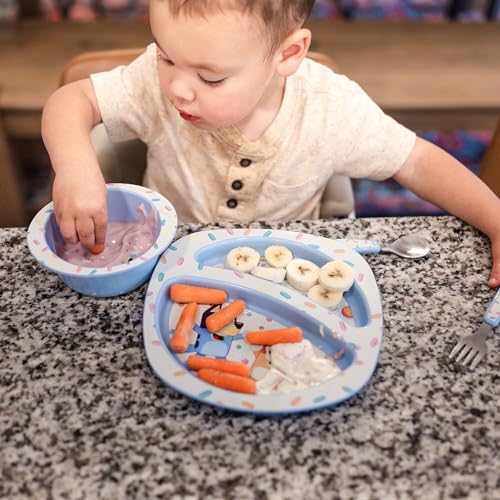 The First Years Bluey 4-Piece Toddler Dinnerware Set