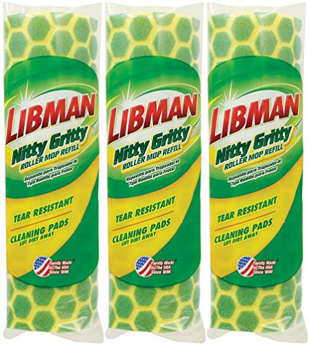Libman Nitty Gritty Refill for Rollers Durable