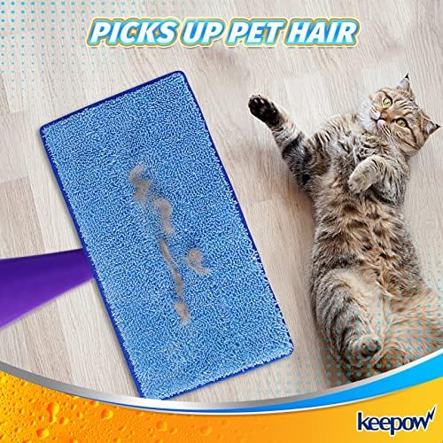 Reusable Mop Pads 5-Pack for Swiffer Wet Jet