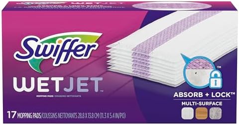 Swiffer WetJet Hardwood Mop Pad 17-Count Refills