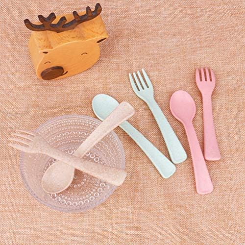 Safest Toddler Forks Spoons Set Original Design